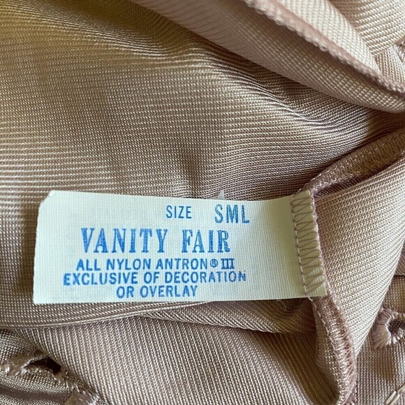 Vintage Vanity Fair Women's Nightgown Small Dusty Rose Long Made in USA - Picture 4 of 5